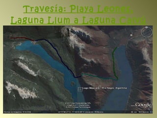 Travesía: Playa Leones, Laguna Llum a Laguna Calvú 