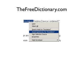 TheFreeDictionary.com
 