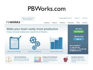 PBWorks.com
 