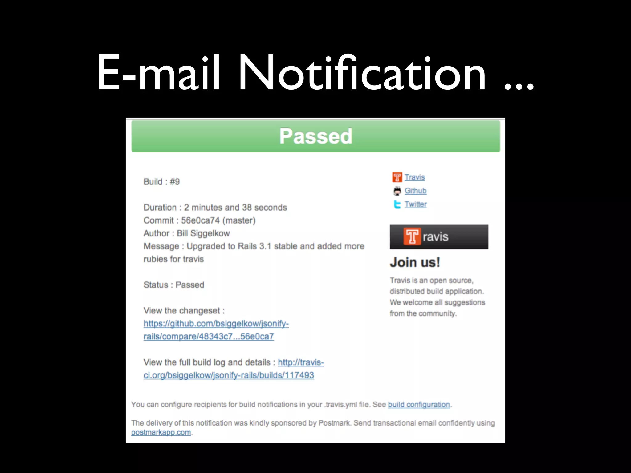 E-mail Notiﬁcation ...
 