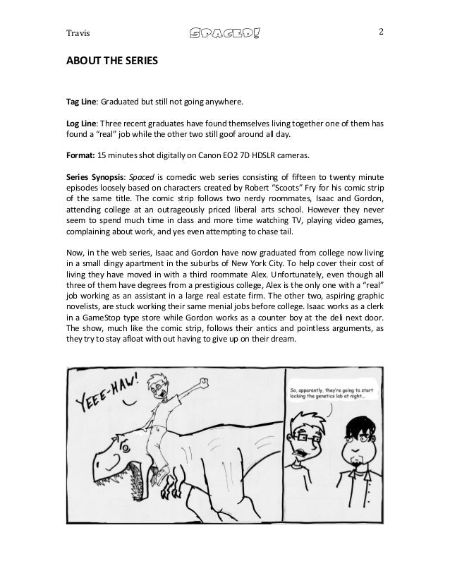 travis_spaced the web series treatment web series script format