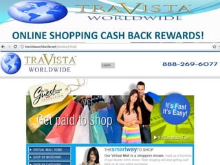 ONLINE SHOPPING CASH BACK REWARDS!
 