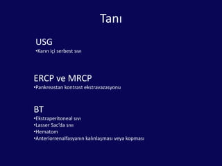 Gastrografin ile duodenumdan kaçak