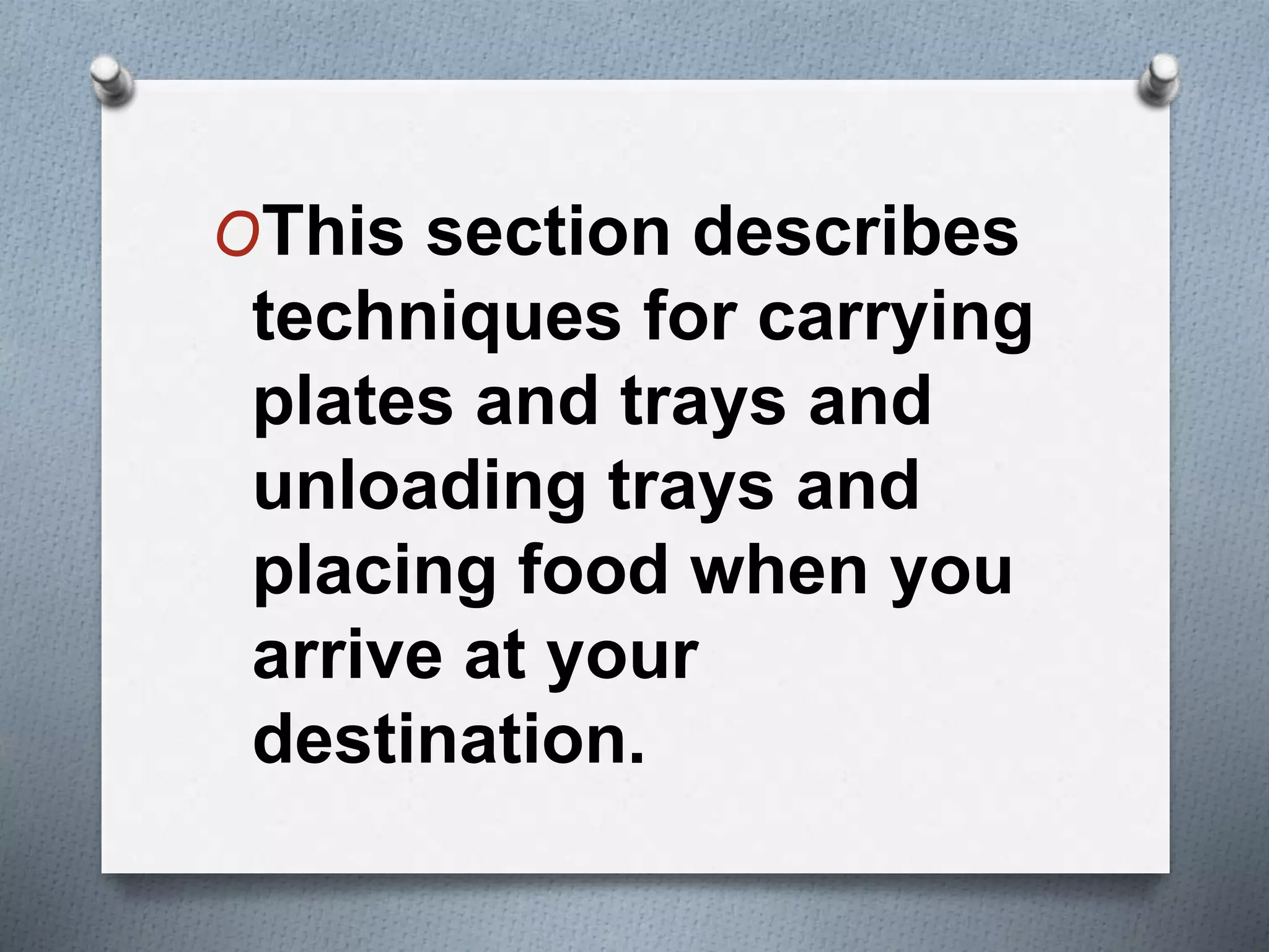 tray and plate carrying.pptx