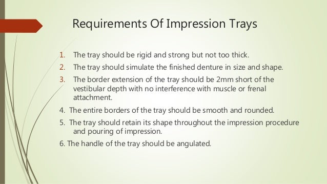 Beginner Guide To Impression Trays In Dentistry