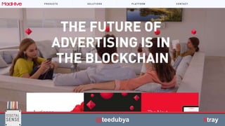 | © All rights reserved.
Knowsis @knowsis http://www.knowsis.com
@teedubya #tray
 