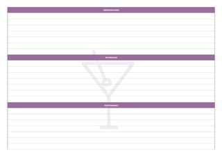 OBSERVACIONES




 INCIDENCIAS




RESPONSABLE
 