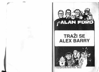 Traži se Alex Barry