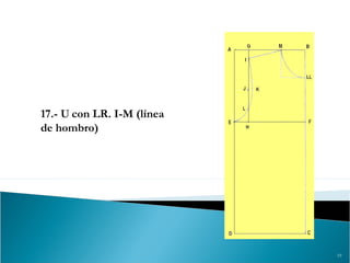 19
17.- U con LR. I-M (línea
de hombro)
 