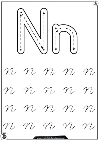 m
Nn
m
www.materialeducativodoc.com
n n n n n
n n n n n
n n n n n
n n n n n
 