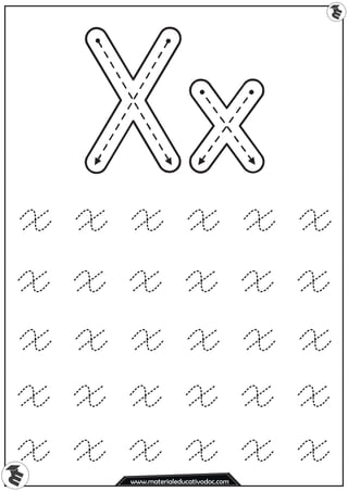 m
Xx
m
www.materialeducativodoc.com
x x x x x x
x x x x x x
x x x x x x
x x x x x x
x x x x x x
 