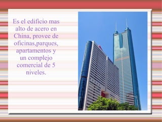 Llega a medir los 381 metros y tiene 102  