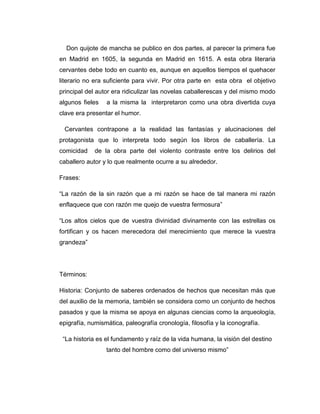 DON QUIJOTE