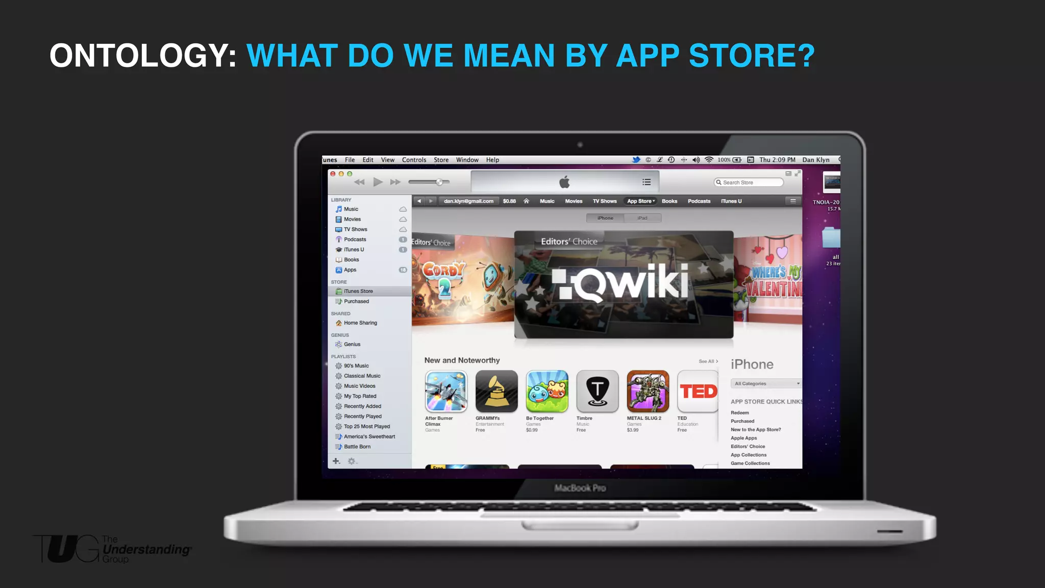 ONTOLOGY: WHAT DO WE MEAN BY APP STORE? 
 