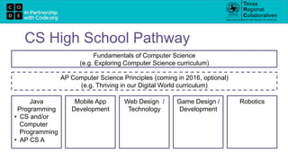 Code.org Computer Science Principles