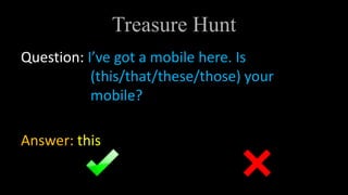 Treasure hunt | PPTX