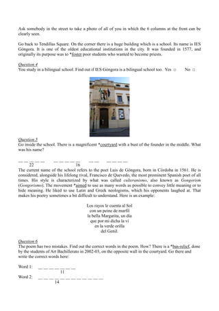 Ask somebody in the street to take a photo of all of you in which the 6 columns at the front can be
clearly seen.
Go back ...