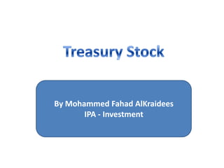 By Mohammed Fahad AlKraidees
IPA - Investment
 