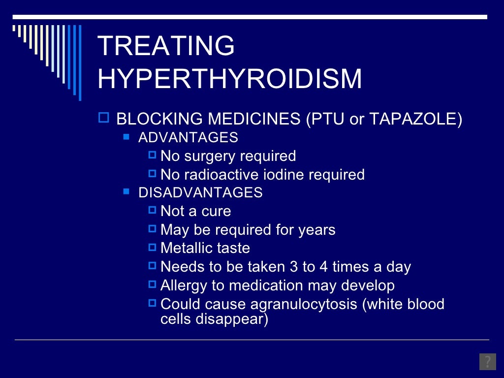 Treating Hyperthyroidism