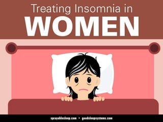 Treating Insomnia in Women
