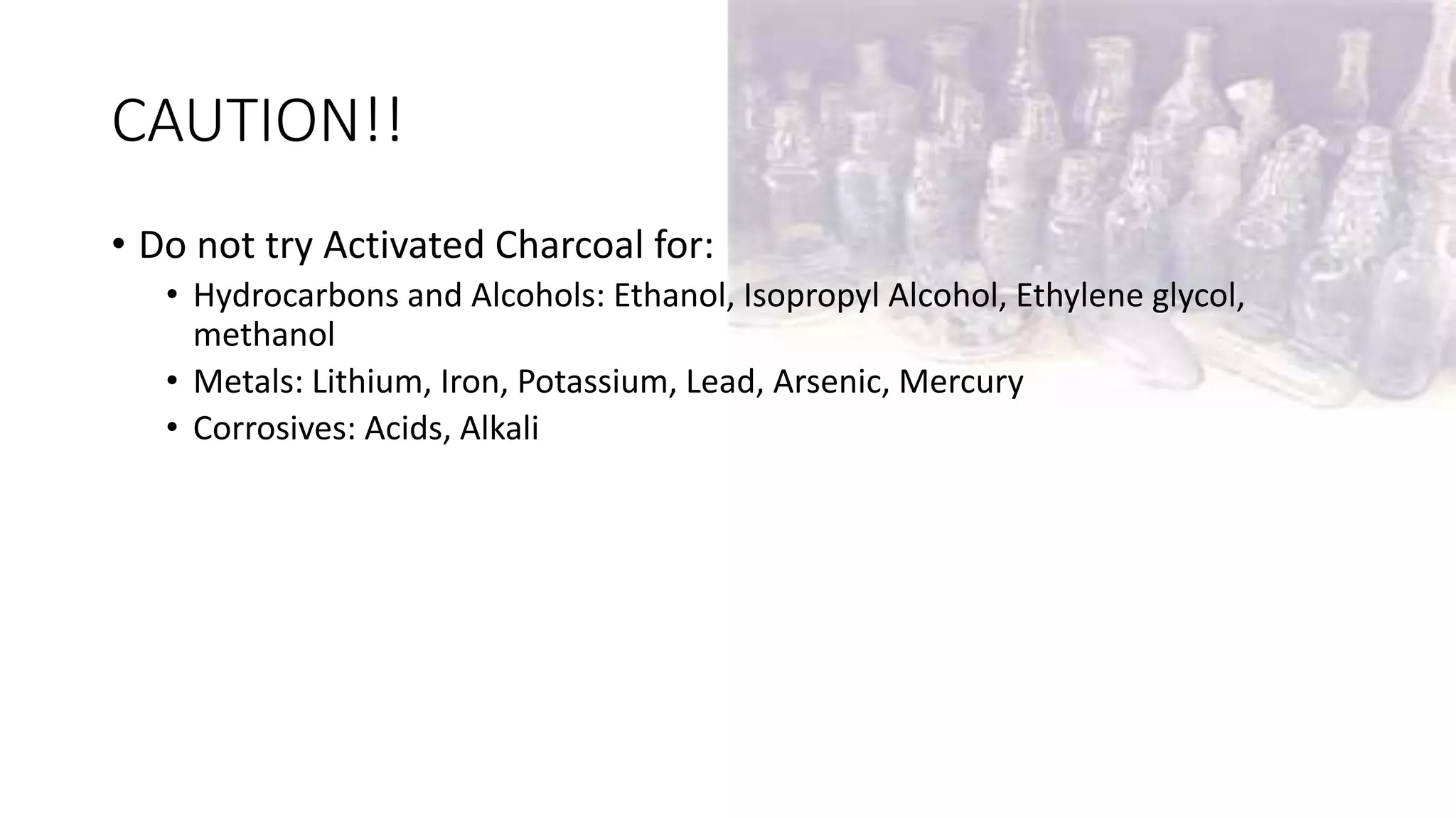 Treating poison and overdose overview | PPTX