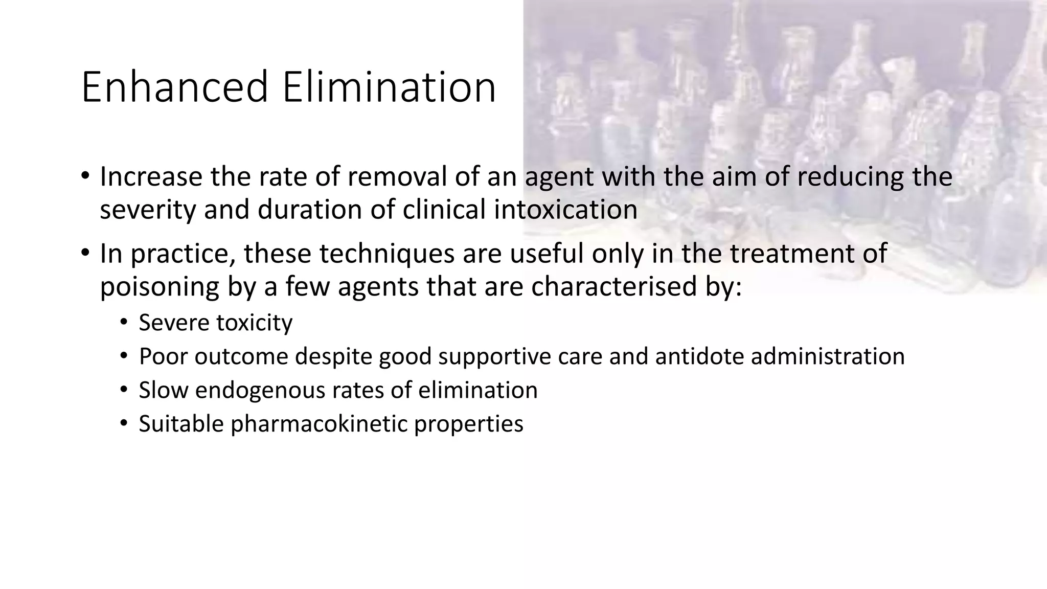 Treating poison and overdose overview | PPTX