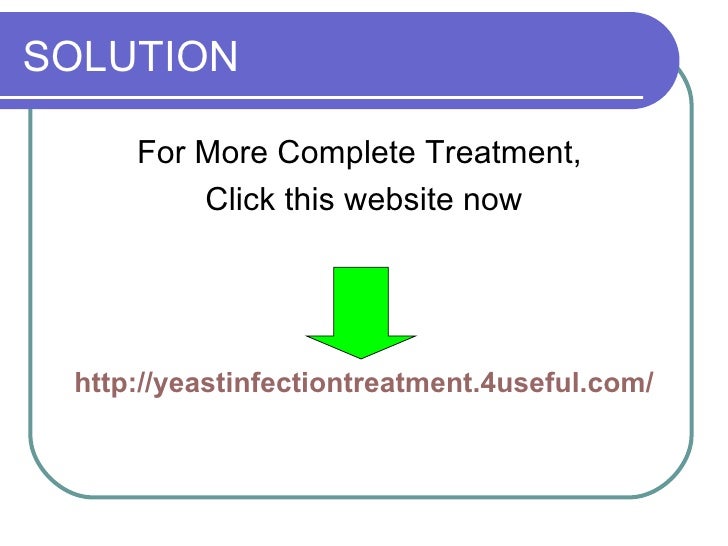 Treating yeast infection in men