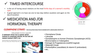 Treatment and causes of female infertility.pptx