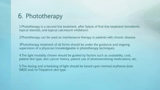 Treatment for atopic dermatitis | PPTX