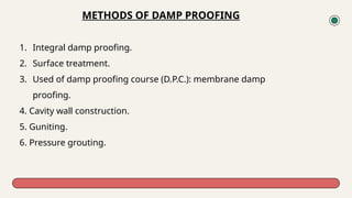 Comprehensive Building Treatment: Damp Proofing, Termite Proofing ...