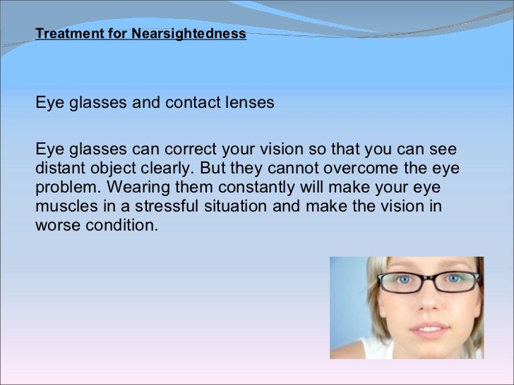 Treatment for Nearsightedness Simple Tips to Fix Myopia