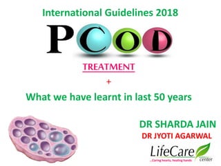 TREATMENT
+
What we have learnt in last 50 years
International Guidelines 2018
DR SHARDA JAIN
DR JYOTI AGARWAL
…Caring hearts, healing hands
 