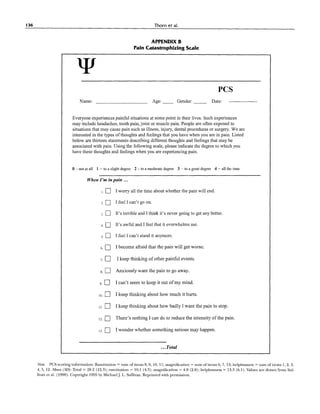 Treatment of Catastrophizing | PDF