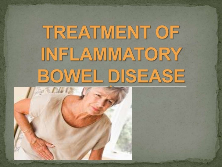 Treatment of inflammatory bowel disease