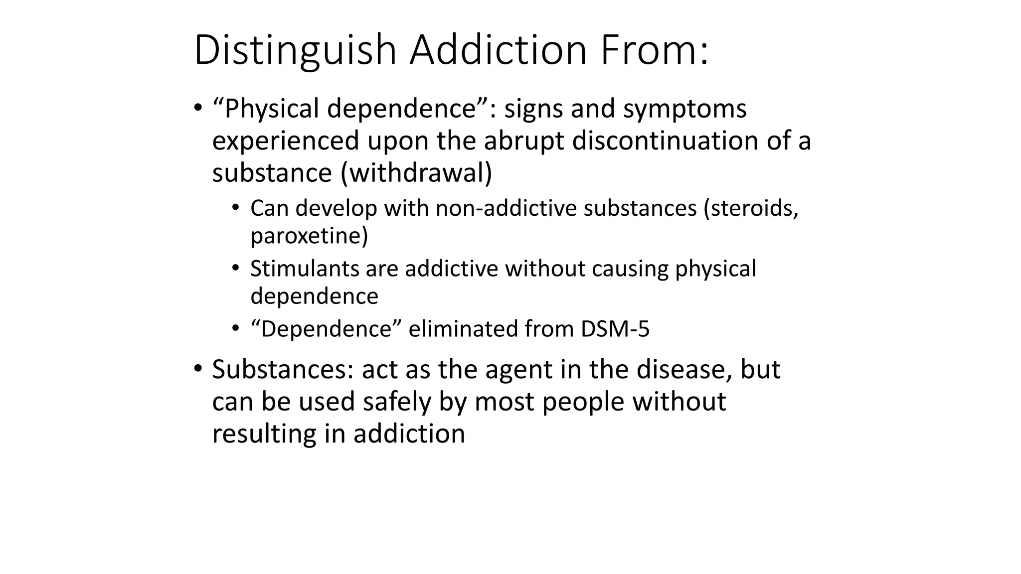 Treatment of opioid addiction. ihi