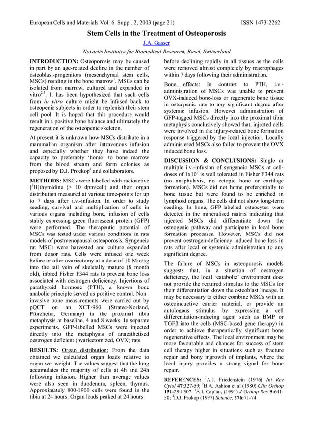 Treatment Of Osteoporosis Treatment Of Osteoporosis