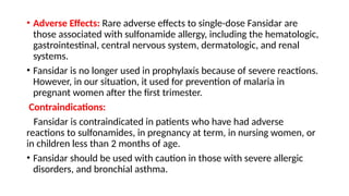 TREATMENT OF PROTOZOAL INFECTIONS.pptx for health study | PPTX