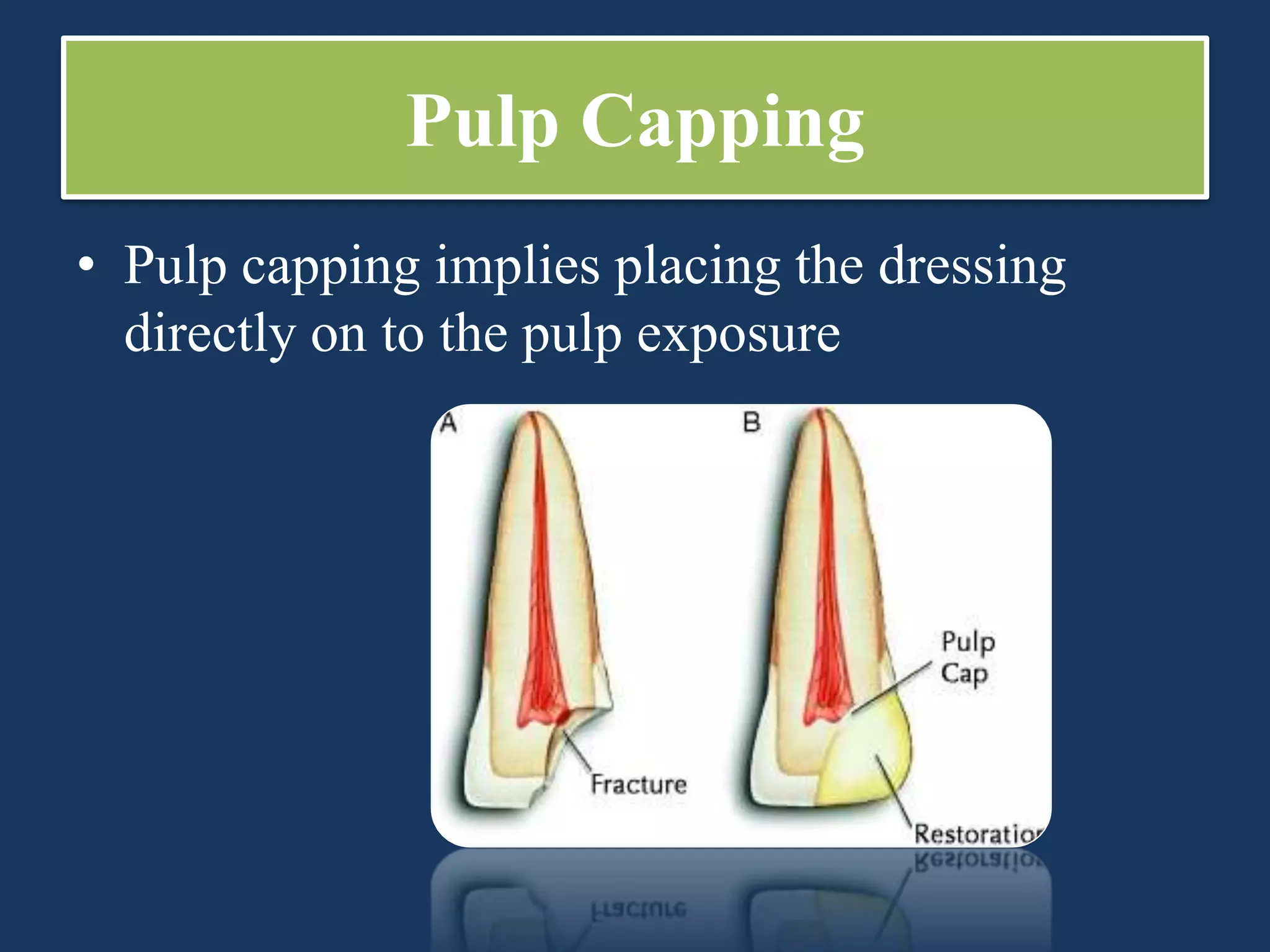 Treatment of traumatised tooth | PPTX