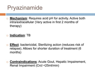 Treatment of tuberculosis | PPTX