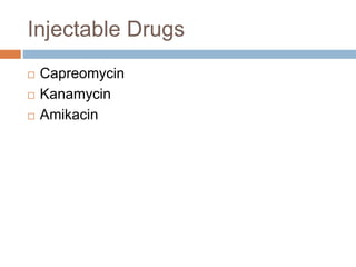 Treatment of tuberculosis | PPTX