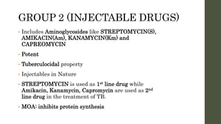TREATMENT OF TUBERCULOSIS | PPTX