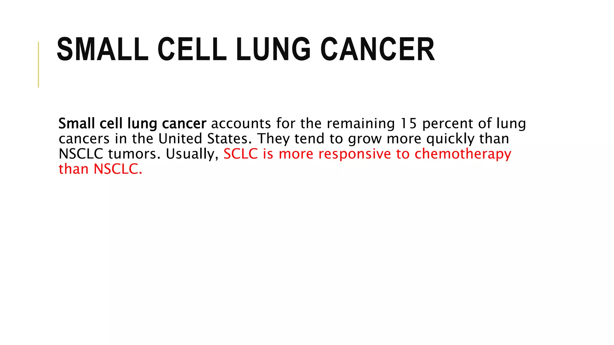 Treatment options for lung cancer | PPTX
