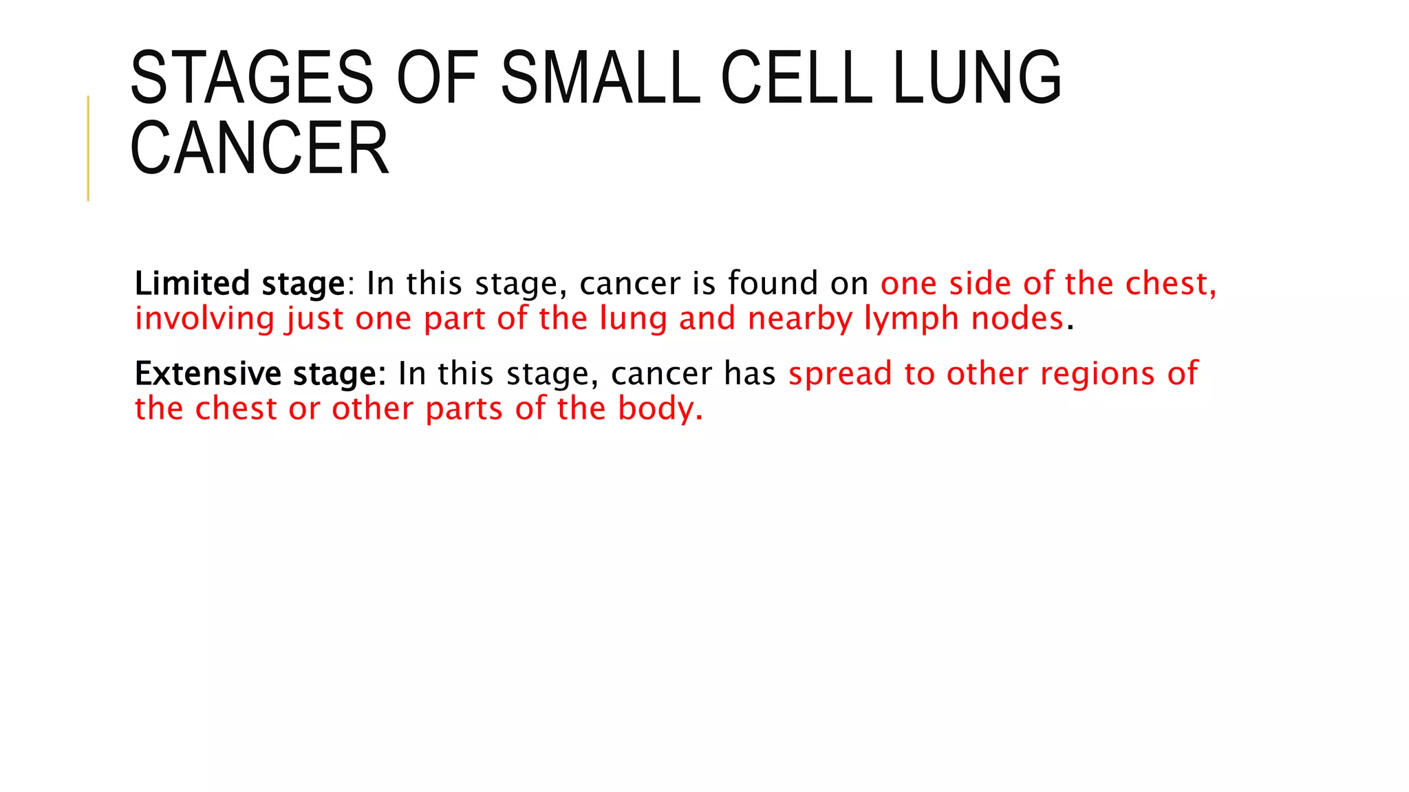 Treatment options for lung cancer | PPTX