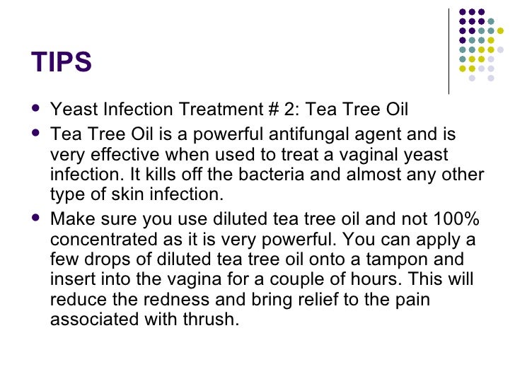 Treatments for yeast infections in women