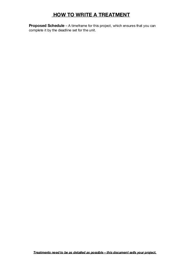 Treatment Template