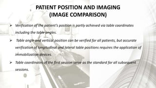 Treatment verification and set up errors | PPTX