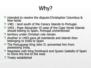 Treaty Of Tordasillas | PPT