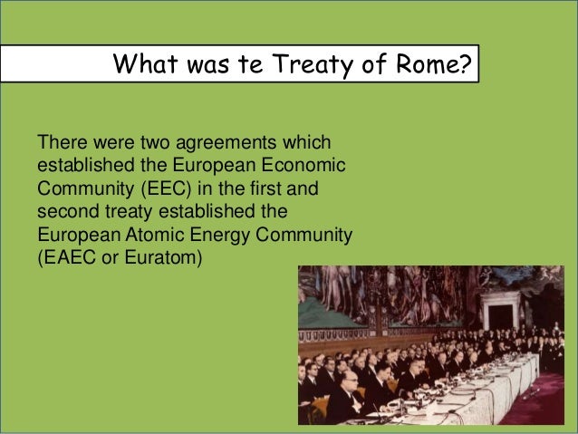 The treaty of rome 1957 pdf