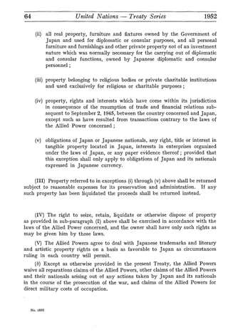 Treaty of San Francisco | PDF