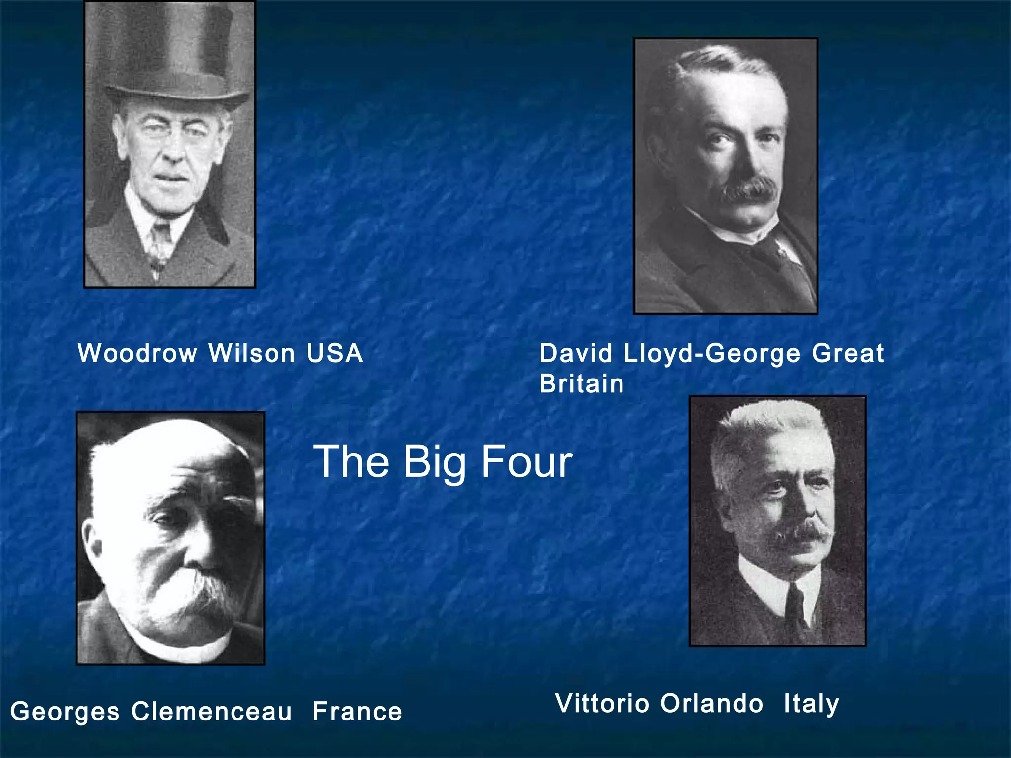 Treaty of Versailles PPT